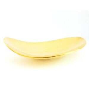 Solid BRASS DRESSER DISH Jewelry Bowl Deco Catchall Coin Tray Trinket Candy 8.8"